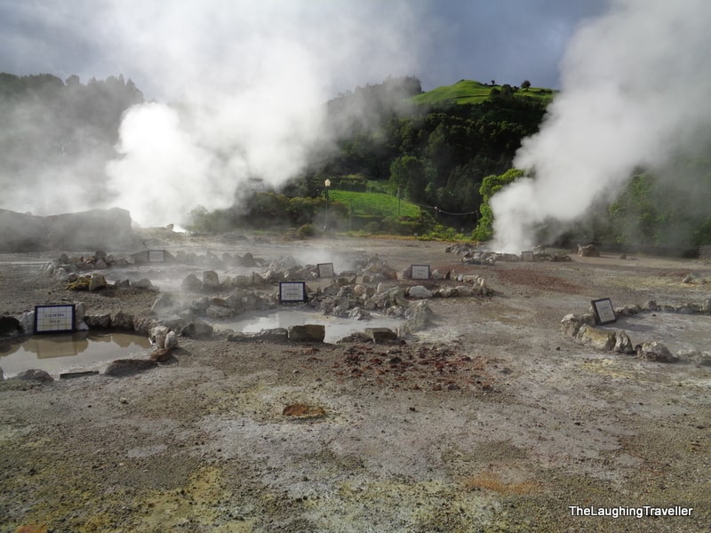 furnas geothermal activity